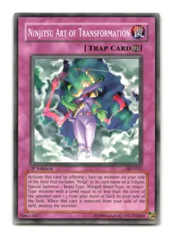 Ninjitsu Art of Transformation - AST-052 1st Edition - YuGiOh-LP - Image 1