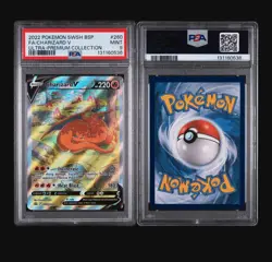 Sword & Shield Promo Cards Holo Charizard V SWSH260 PSA 9 - Image 3