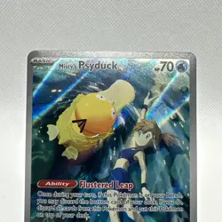 Pokemon TCG Misty's Psyduck Destined Rivals 193/182 Illustration Rare Card Mint - Image 3