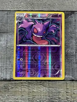 Pokemon Gengar 35/83 Reverse Holo Stage 2 130HP Card Generations - Image 1