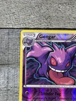 Pokemon Gengar 35/83 Reverse Holo Stage 2 130HP Card Generations - Image 3