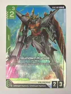 Gundam Card Game - Kyrios (C+) (ST07-007) - Alt Art - English - Image 1