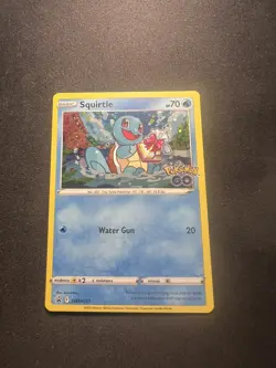 Pokemon TCG Squirtle SWSH233 SWSH: Sword & Shield Promo Cards Galaxy Holo SWIRL - Image 1