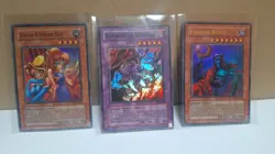 3 Yugioh Ultra Rares - Reaper on the Nightmare PGD-078 & More! "Creases" Read - Image 1