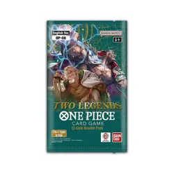 One Piece OP-08 Two Legends Booster Pack English Ver Factory Sealed 12 Cards - Image 1