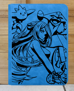 Cynthia Pokemon Laser Engraved Trading Card Binder (Made To Order) - Image 1