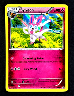 2013 Pokemon SYLVEON Black Star Promo HOLO Collection Box XY Set Card #XY04 Rare - Image 1