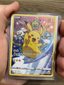 Pikachu Promo SWSH: Sword & Shield Promo Cards SWSH020 LP/MP - Image 1