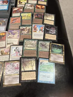 MEGA MTG Vintage Lot 1000+ Cards Dark Ice Age 4th Revised Rares EMPTY PACKS - Image 5