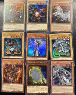 Yugioh First Edition Card Lot Red Eye Black Dragon Limited Edition - Image 1