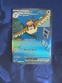 Pokemon Pigeot EX TCG Card 225/197 Obsidian Flames Special Illustration Rare - Image 1