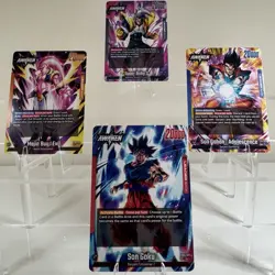 Son Goku FB04 001 Leader Card Dragon Ball Super Ultra Limit Fusion World - Image 1