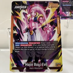 Son Goku FB04 001 Leader Card Dragon Ball Super Ultra Limit Fusion World - Image 3