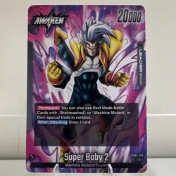 Son Goku FB04 001 Leader Card Dragon Ball Super Ultra Limit Fusion World - Image 5