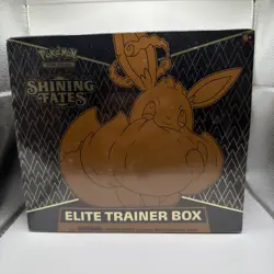 🐦 Pokemon TCG Shining Fates Elite Trainer Box ETB Sealed Eevee VMAX 2021 - Image 1