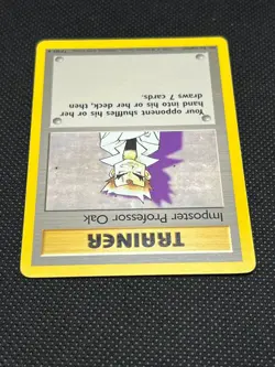 Pokemon Tcg Imposter Professor Oak 73/102 Base Set Non Holo - Image 3