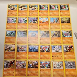 Pokemon XY Furious Fists Cards Lot 30 - Fighting Type - Image 1