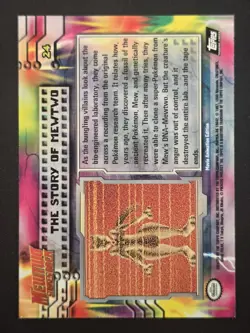 1999 Topps Pokemon the First Movie The Story of Mewtwo #24 NM - Image 2