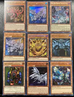 Yugioh First Edition Card Lot Dragon Exodia - Image 1