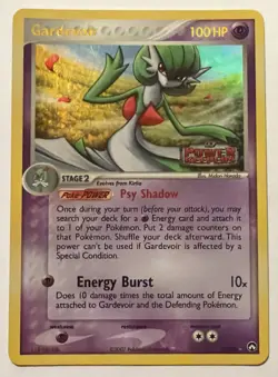 Gardevoir 9/108 EX Power Keepers Reverse Holo Stamped Pokemon Card - Image 1