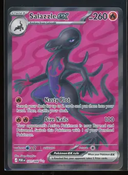 Salazzle ex 2026 Pokemon Perfect Order 101/088 Ultra Rare Holo - Image 1