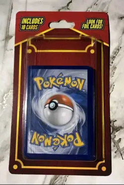 Mystery POKEMON Pack of 10 Cards Sealed UNOPENED 2022 MJ Holding - Image 1