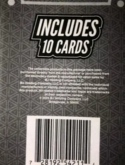 Mystery POKEMON Pack of 10 Cards Sealed UNOPENED 2022 MJ Holding - Image 3