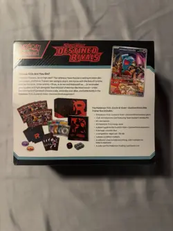 Pokemon TCG Destined Rivals ETB Elite Trainer Box Sealed - Image 2