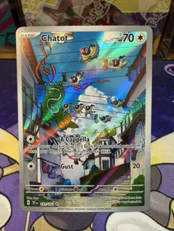 Pokemon TCG Chatot Card 181/162 SV05: Temporal Forces - Image 1