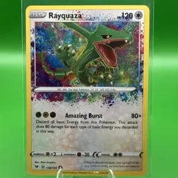 Rayquaza 138/185 Amazing Rare Vivid Voltage Pokemon - Image 1