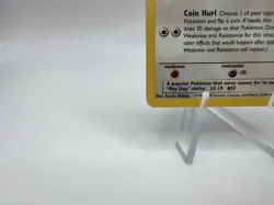 1st Edition Meowth 62/82 Team Rocket Common Vintage WOTC Pokemon TCG LP - Image 4