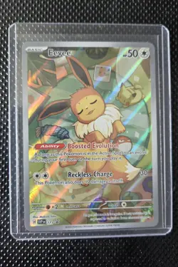 Pokemon Eevee 173 SVP S&V Promo Prismatic Evolutions Basic Holo Card 2025 - Image 1