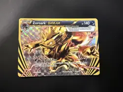 Pokemon 2015 XY Breakthrough Zoroark BREAK Holo 92/162 Near Mint - Image 1