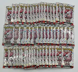 Lot of (54) Pokemon TCG Scarlet & Violet 151 Booster Packs SEALED NEW - Image 1