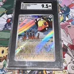 Pokemon TCG Farigiraf 083/071 Clay Burst Art Rare Holo Japanese SGC 9.5 - Image 1