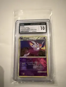 2010 Crobat CGC Gem Mint 10 Cross Hatch Holo 14/95 English Pokemon LOW POP - Image 1