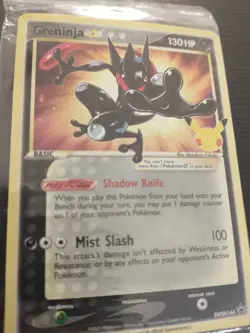 SEALED Greninja Gold Star SWSH144 Pokemon Celebrations - Image 3
