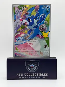 Rowlet 43 Litten 44 Popplio 45 Pokemon First Partner Illustration Collection NM - Image 2