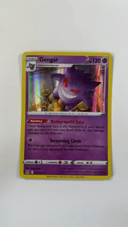 Pokemon TCG SWSH Lost Origin Gengar Holo 066/196 NM - Image 1