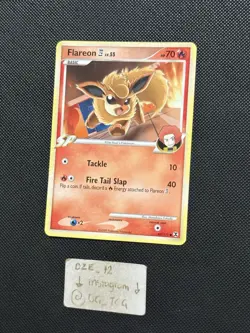 Pokemon Rising Rivals 2009 - Flareon LV.55 - Non Holo Common - 60/111 - NM/HP - Image 4