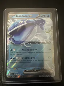 Pokemon Dondozo ex 066/182 Sv10: Destined Rivals Double Rare Holo 280HP English - Image 1