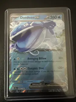 Pokemon Dondozo ex 066/182 Sv10: Destined Rivals Double Rare Holo 280HP English - Image 2