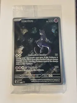 (SEALED) Pokemon Mewtwo Black Star Promo #52 151 Ultra Premium Collection - Image 1