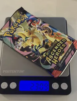 Heavy Pokemon Ascended Heroes Booster Pack (23.09g) - Image 1
