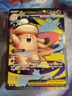 Mega Clefable 103/088 EX Pokemon TCG Perfect Order Full Art Ultra Rare - Image 1