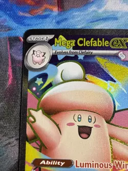 Mega Clefable 103/088 EX Pokemon TCG Perfect Order Full Art Ultra Rare - Image 2