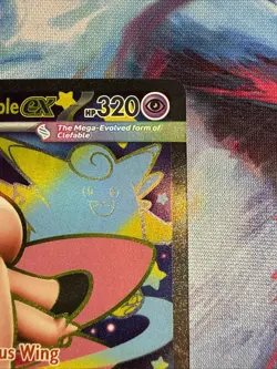 Mega Clefable 103/088 EX Pokemon TCG Perfect Order Full Art Ultra Rare - Image 3