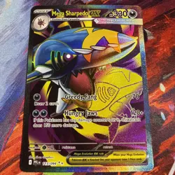 Mega Sharpedo ex 113/94 Phantasmal Flames Ultra Rare NM Pokemon Full Art - Image 1