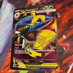 Mega Sharpedo ex 113/94 Phantasmal Flames Ultra Rare NM Pokemon Full Art - Image 2