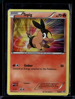 Tepig - BW02 / Black & White Black Star Promo 2011 (MP) / Pokemon TCG - Image 1